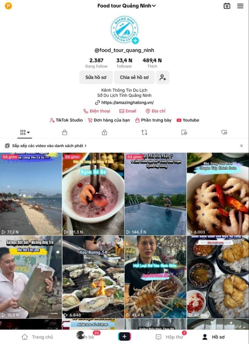 Tiktok Food tour Quảng Ninh