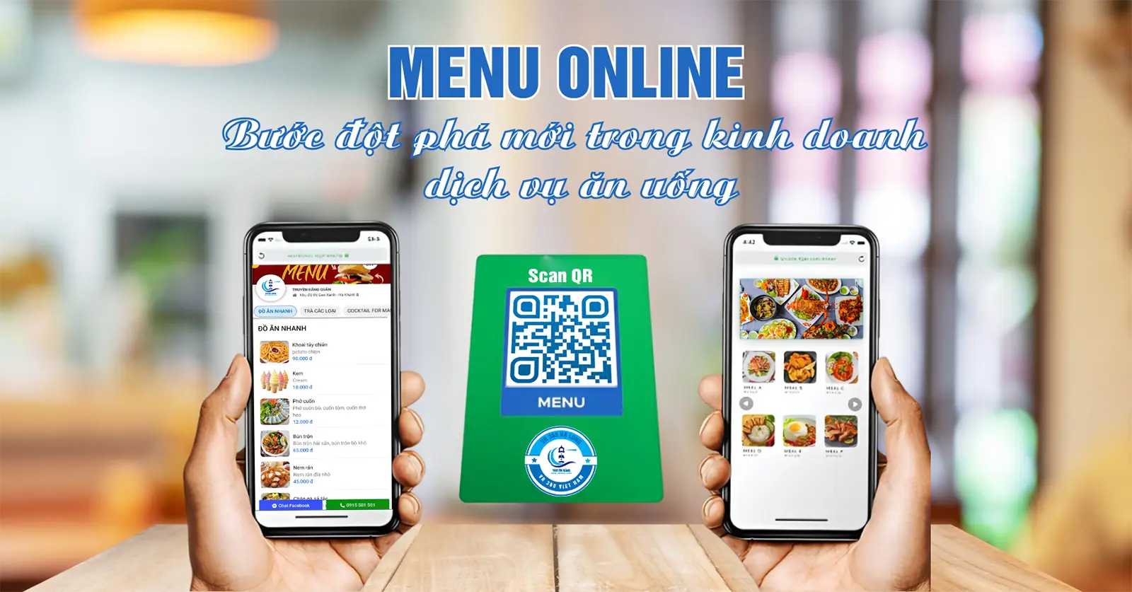 Thiết kế Menu online