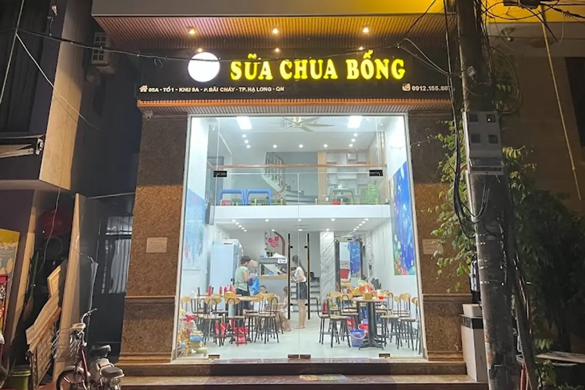 Quán sữa chua Bống