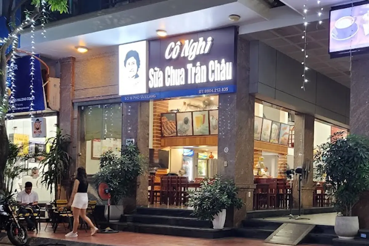 Quán sữa chua trân châu Cô Nghi