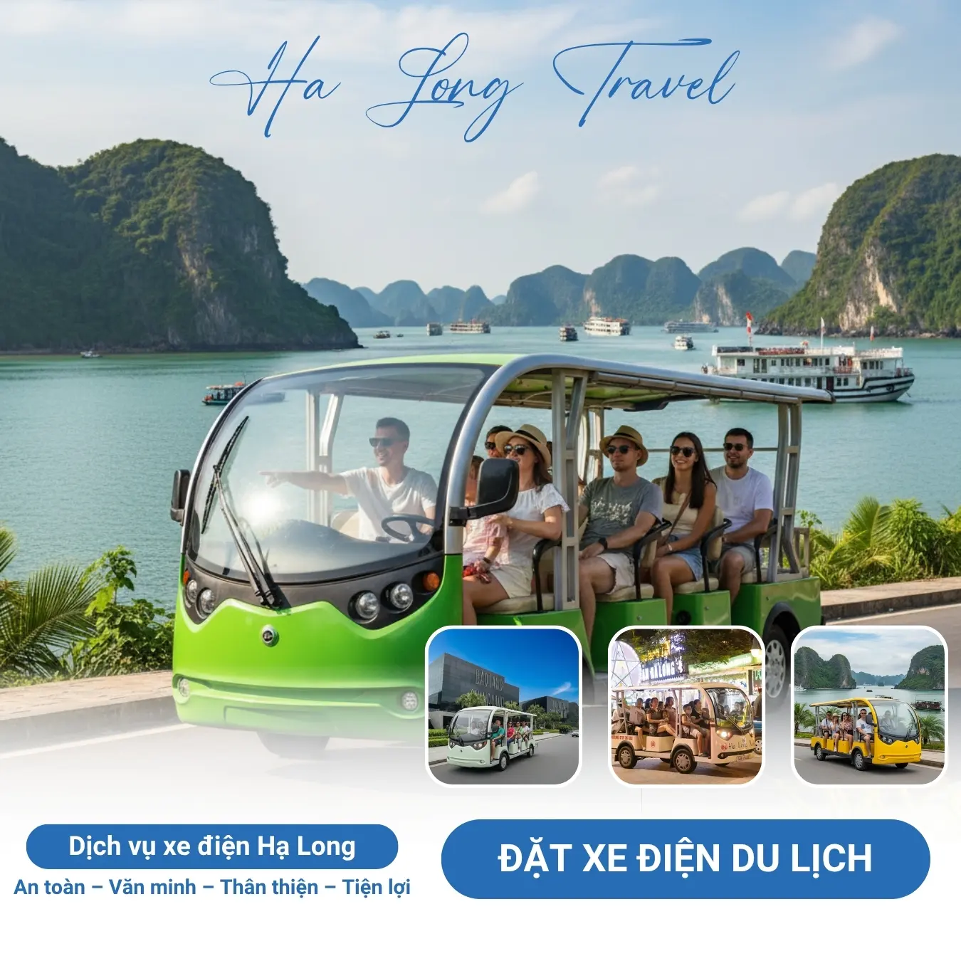 Xe điện hạ long