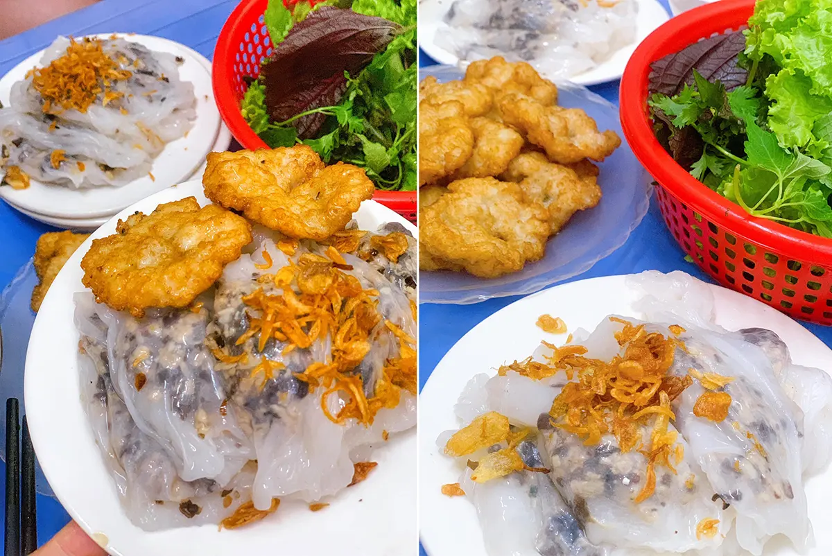 Bánh cuốn gốc bàng hạ long