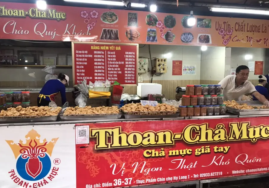 thoan chả mực hạ long