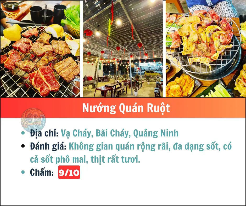 nướng ruột  Hạ Long